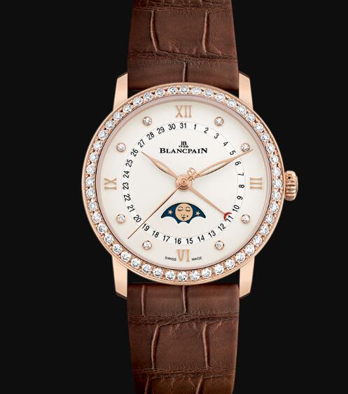 Blancpain Villeret Watch Review Quantième Phase de Lune Replica Watch 6126 2987 55A